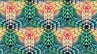 Andy gilmore abstract cubes geometry multicolor wallpaper