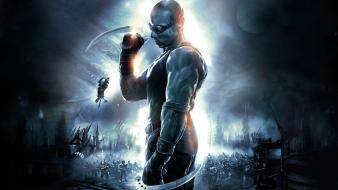 Athena ark digital art riddick video games wallpaper
