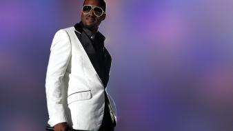 Kanye west men music musicians purple background wallpaper
