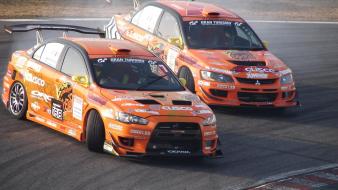 Mitsubishi lancer evolution ix x cars drifting