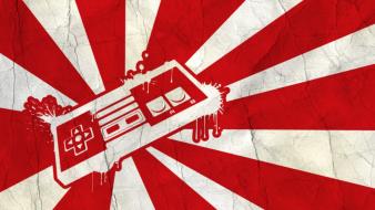 Nintendo controllers joysticks wallpaper
