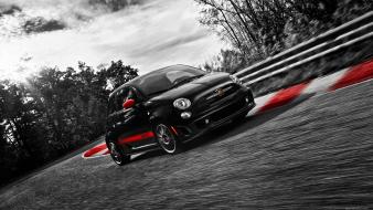 Abarth fiat 500 cars wallpaper