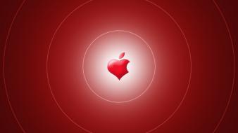 Apple inc hearts logos love technology wallpaper