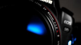 Canon eos 5d cameras lens wallpaper
