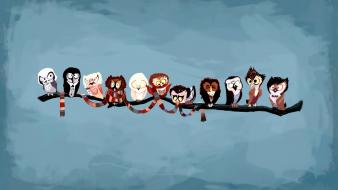 Doctor who owls wallpaper