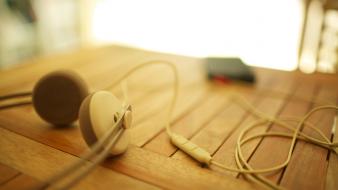 Earphones headphones iphone music wallpaper