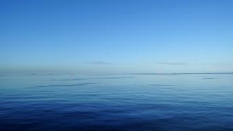 Horizon ocean sea water wallpaper