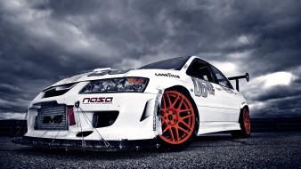 Mitsubishi lancer evolution viii cars rally vehicles wallpaper