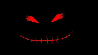 Oogie boogie black red wallpaper