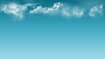 Deviantart clouds minimalistic simplistic wallpaper