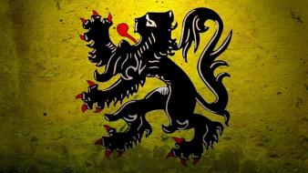 Germany flag of flanders flags medieval wallpaper
