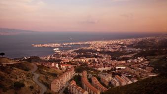 Italy sicily cityscapes sunset wallpaper