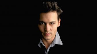 Johnny depp actors black background men wallpaper