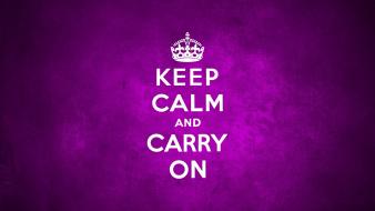 Keep calm and purple textures