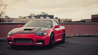 Mitsubishi 3000gt red tuning vehicles wallpaper