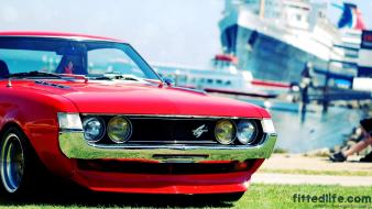 Toyota celica bokeh cars summer wallpaper