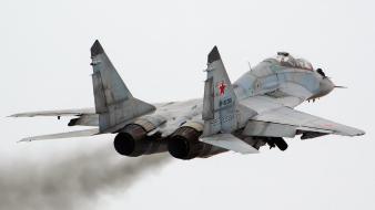 Aircraft mig-29 fulcrum russian air force wallpaper