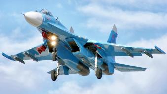 Aircraft su-27 flanker russian air force wallpaper