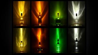 Alcohol color splash wallpaper