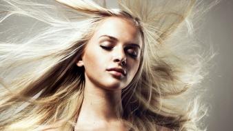 Blondes women models wallpaper