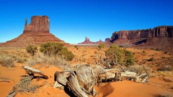 Desert west arizona monument valley dunes wallpaper