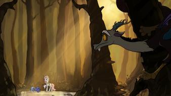 Discord my little pony: friendship is magic wallpaper