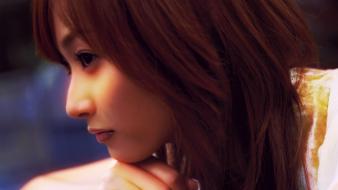 Japanese people asians fujimoto portraits top model wallpaper