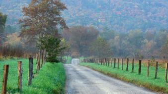 Landscapes tennessee national park cove great smoky mountains wallpaper