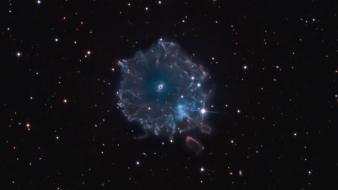 Outer space stars nebulae hubble wallpaper