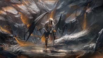 Paintings fantasy art digital artwork airbrushed sakimichan wallpaper