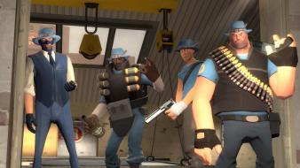 Scout garrys demoman team fortress 2 mod wallpaper