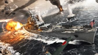 Video games ships navy field wallpaper