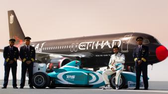 Abu dhabi etihad airways cars driver grand wallpaper