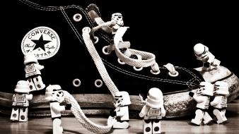 Converse lego star wars legos monochrome shoes wallpaper