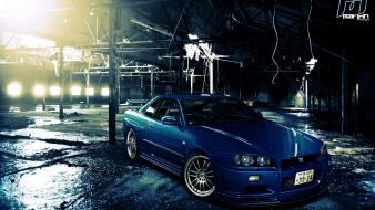 Nissan skyline r34 gtr cars virtual tuning wallpaper