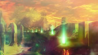 Scenic video games xenoblade chronicles wallpaper