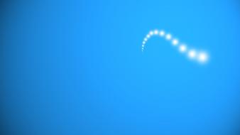 Abstract blue background dots light wallpaper