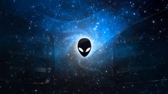 Alienware blue stars time machine wallpaper