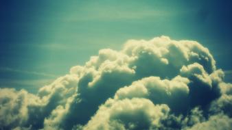 Blue skies clouds day light salou sunny wallpaper