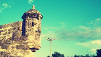 Cartagena colombia travel vintage wallpaper