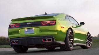 Chevrolet camaro automobiles cars lowangle shot races wallpaper