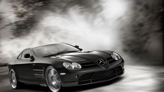 Mercedes benz slr mclaren automobiles cars races racing wallpaper