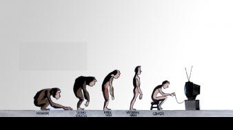 Tv evolution humanity video games wallpaper