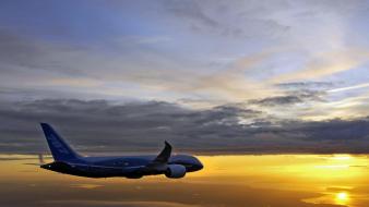 Boeing 787 dreamliner nature wallpaper