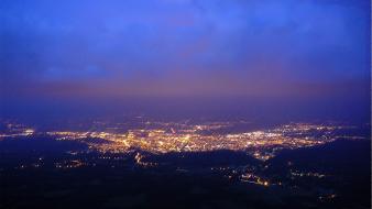 Cityscapes landscapes nature night wallpaper