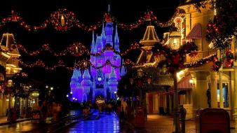 Disneyland night wallpaper
