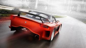Mazda rx7 veilside automobiles cars red wallpaper