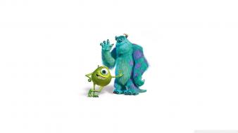 Monsters inc pixar white background wallpaper