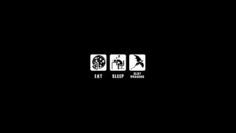 Scrolls v skyrim abstract black background dragons wallpaper