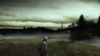 Stalker call of pripyat shadow chernobyl action wallpaper